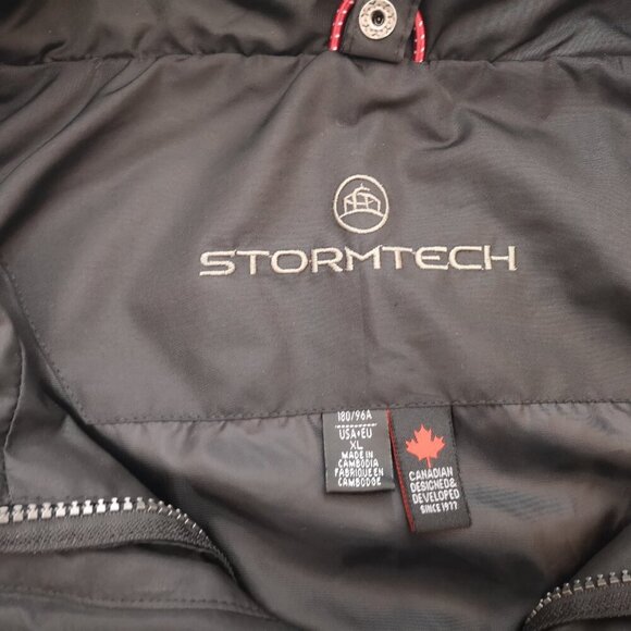 Stormtech Men's Black Packable Hood Size XL Fully Lined Jacket - Picture 3 of 13